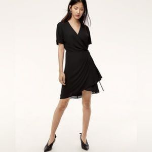 Babaton Aritizia Wallace Wrap Dress Size M